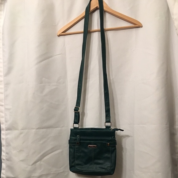 Rosetti forest green adjustable hand bag. - Picture 4 of 5